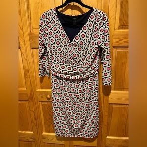 Ann Taylor Dress 3/4 Sleeves